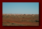 Mine shafts around Coober Pedy